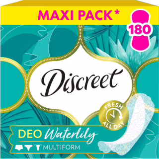 Ежедневные прокладки Discreet Deo Waterlily 180 шт. (8700216859226)