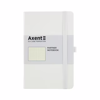 Книга записная Axent Partner 125х195 мм в точку 96 листов Белая (8306-21-A)