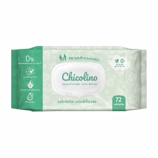 Детские влажные салфетки Chicolino алоэ вера 72 шт (4823098411802)