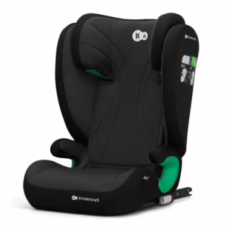 Автокресло Kinderkraft Junior Fix 2 i-Size Graphite Black (KCJUFI20BLK0000) (5902533921560)
