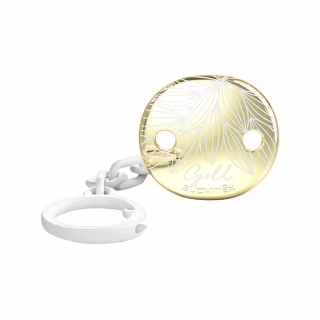 Клипса для пустышек Suavinex Gold Edition белая (307866)