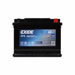Аккумулятор автомобильный EXIDE START-STOP EFB 60A (EL600)