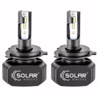 Автолампа SOLAR H4 LED 12/24V 40W 5000Lm 6000K, CSP1860 (8204)