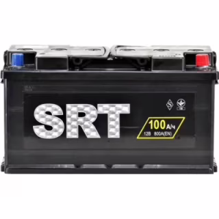 Аккумулятор автомобильный SRT 6СТ-100АЗ (0) (-/+) (L5) 800А 12V (E)