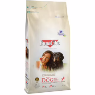 Сухой корм для собак BonaCibo Adult Dog High Energy Chicken&Rice with Anchovy 4 кг (8694686406175)