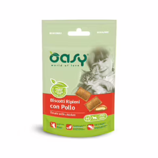 Ласощі для котів OASY TREATS з куркою 60 г (8053017343167)