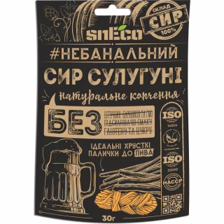 Сыр сушеный snEco Сулугуни 30 г (4823095809947)