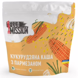 Пища быстрого приготовления Food Mission Каша кукурузно с пармезаном 100 г (fm.30351)