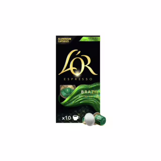 Кофе L'OR Espresso Barista Brazil #8 в капсулах 10 шт (8711000573501)