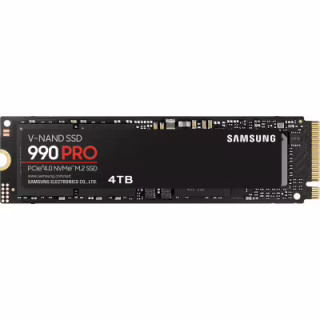 Накопитель SSD M.2 2280 4TB 990 PRO Samsung (MZ-V9P4T0BW)