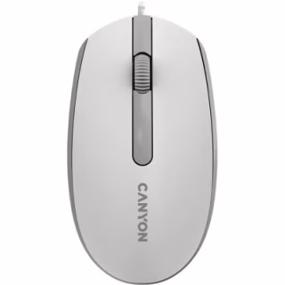 Мышка Canyon M-10 USB White Grey (CNE-CMS10WG)