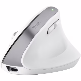 Мышка Trust Bayo+ Ergonomic Wireless/Bluetooth White (25399)
