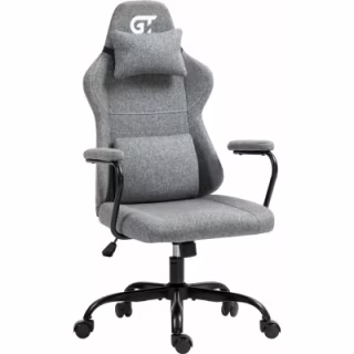 Кресло игровое GT Racer X-2322 Gray (X-2322 Fabric Gray)