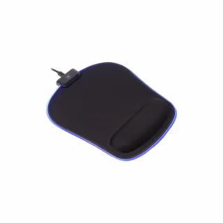 Коврик для мышки Maxxter MMP-LEDPAD-BK RGB Black (MMP-LEDPAD-BK)