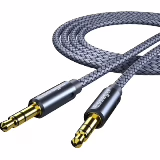 Кабель мультимедийный 3.5mm M to 3.5mm M 2.0m gray Essager (EYP35-DYA0G)
