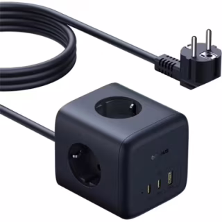 Сетевой фильтр питания Baseus EnerFill FA11 Cube Power Strip (E00082100123-00)