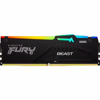 Модуль памяти для компьютера DDR5 16GB 6000 MHz Beast RGB EXPO Kingston Fury (ex.HyperX) (KF560C36BBE2A-16)
