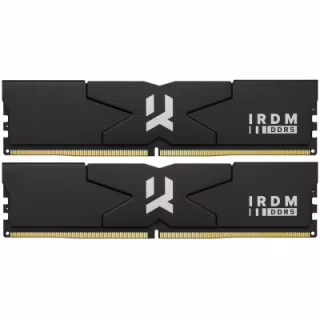Модуль памяти для компьютера DDR5 32GB (2x16GB) 6000 MHz IRDM Black Goodram (IR-6000D564L36S/32GDC)