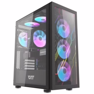 Корпус для ПК DARKFLASH DK210 BLACK