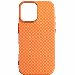 Чехол для мобильного телефона Armorstandart LikeCarbon2 MagCase Apple iPhone 16 Pro Max Kevlar Orange (ARM88595)