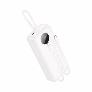 Батарея универсальная HOCO 20000mAh, PD/20W, 22.5W, White (J132A / 42067)