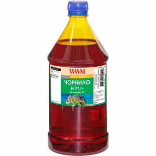 Чернила WWM HP №711 1000г Yellow (H71/Y-4)
