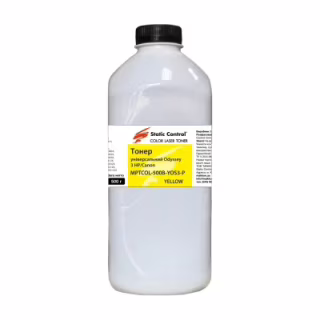 Тонер HP/Canon MPTCOL OS3 500г yellow (фасовка) Static Control (MPTCOL-500B-YOS3-P)