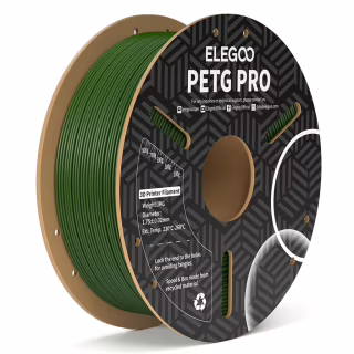 Пластик для 3D-принтера ELEGOO PETG PRO 1кг, 1.75мм, olive green (50.203.0449)