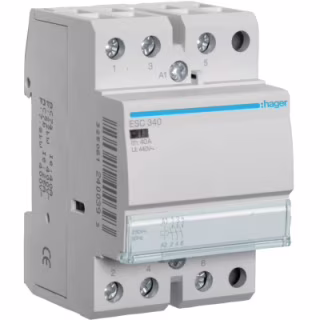 Автоматический выключатель Hager 40 A 230V 3NO 3P (A) (ESC340)