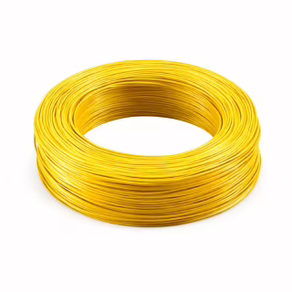 Кабель силовой MYSUN гнучкий, мідний, бухта 610м YELLOW (24AWG-YL)