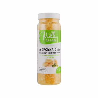 Сіль для ванн Milky Dream Молочно-бананова ванна 700 г (4820205300684)