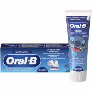 Детская зубная паста Oral-B Pro Junior для детей от 6 до 12 лет 75 мл (8700216089654)
