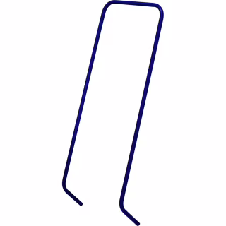 Ручка для санок Snower синя (4820211100667BLUE)
