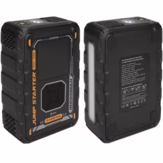 Пуско зарядное устройство Atria 8000mAh 1000A QC18W Pump LED фонарик (JS-A2500 Pump)