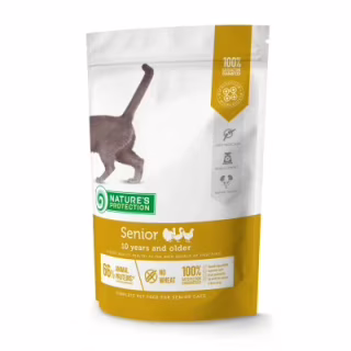 Сухой корм для кошек Nature's Protection Senior Poultry 10 years and older Cat 400 г (NPS45781)