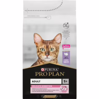 Сухий корм для кішок Purina Pro Plan Delicate Turkey зі смаком індички 10 кг (7613033566509)