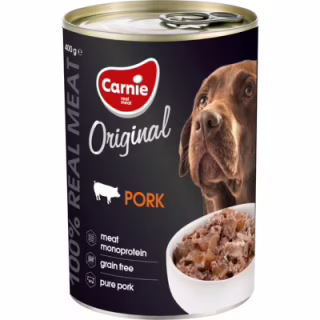 Консервы для собак Carnie Original Mono Protein Свинина 400 г (4820255193526)