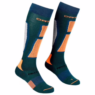 Носки Ortovox Ski Rock'n'Wool Long Socks Mns pacific green - 45-47 - синій/зелений (025.001.0121)