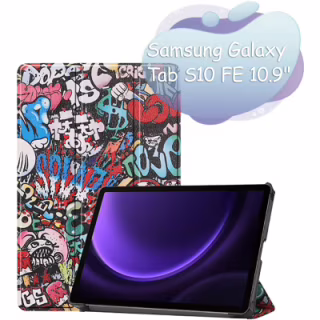 Чохол до планшета BeCover Smart Case Samsung Galaxy Tab S10 FE (SM-X520/SM-X526) 10.9" Graffiti (713285)