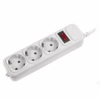 Сетевой фильтр питания Maxxter SPM3-G-10G 3м 3 розетки (SPM3-G-10G)