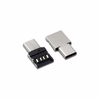 Переходник OTG USB 2.0 AF to USB-C M Lapara (LA-OTG-Type-C-adaptor)