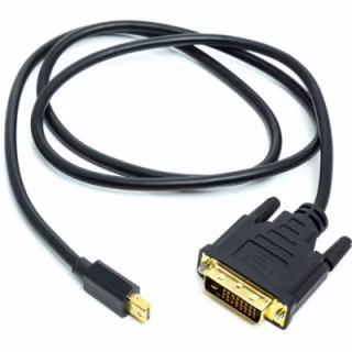 Кабель мультимедійний miniDisplayPort M to DVI M 1.0m PowerPlant (CA912148)