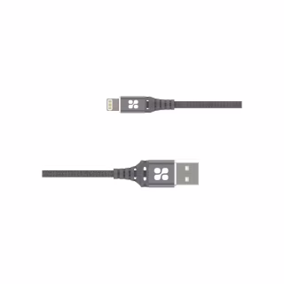 Дата кабель USB 2.0 AM to Lightning 1.2m grey Promate (nervelink-i.grey)