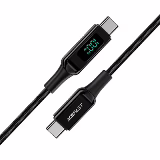 Дата кабель USB-C to USB-C 2.0m 100W with display C6-03 Acefast (6974316281054)