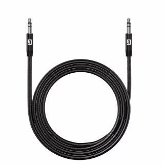 Кабель мультимедійний 3.5mm M to 3.5mm M 1.0m Black Armorstandart (ARM76890)