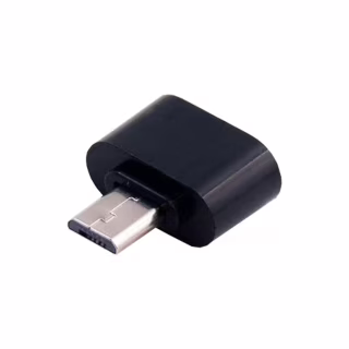 Переходник OTG USB 2.0 AM to Micro 5P white Dengos (ADP-008-WHITE)