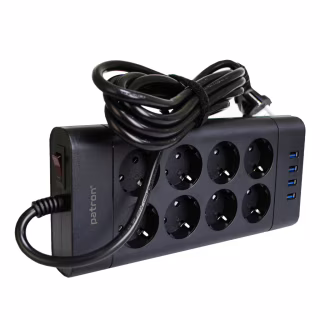 Сетевой фильтр питания Patron SP-1683-USB (EXT-PN-SP-1683-USB)