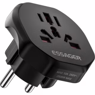 Перехідник EU to global universal adapter Essager (ECTZH-YCB01-Z)
