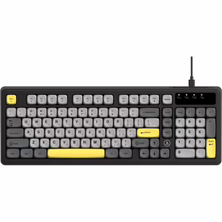 Клавіатура Ajazz AF98 USB UA Black/Grey/Yellow (AF98-BGY)