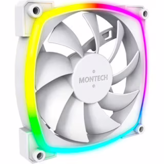 Кулер для корпуса MONTECH AX120 PWM WHITE
